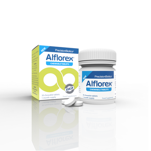 Alflorex Chewable Tablets 30 Pack, Gut health, Gas, Bloating, Leahys Pharmacy