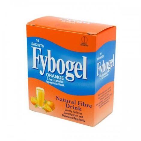 Fybogel Orange 3.5g Granules  10 Pack, IBS, Leahys pharmacy