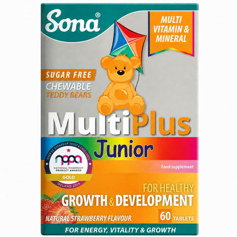 Sona MultiPlus Junior Chewable Tablets 60s