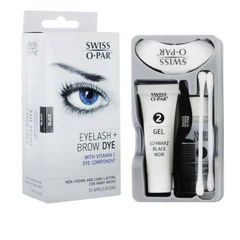 Swiss O Par Black Eyebrow/Eyelash Tint