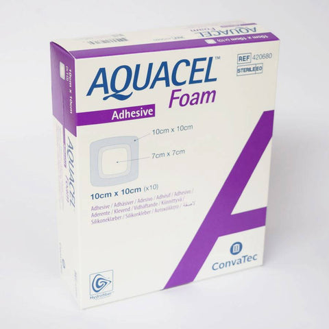 Aquacel Foam 10cm X 10cm 10s — Aquacel Foam