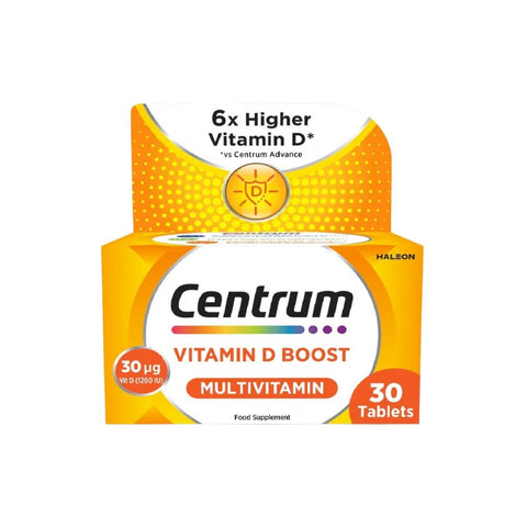 Centrum Vitamin D Boost Multivitamin 30 Tablets