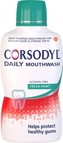 Corsodyl Daily Freshmint Alcohol Free 500ml — Corsodyl