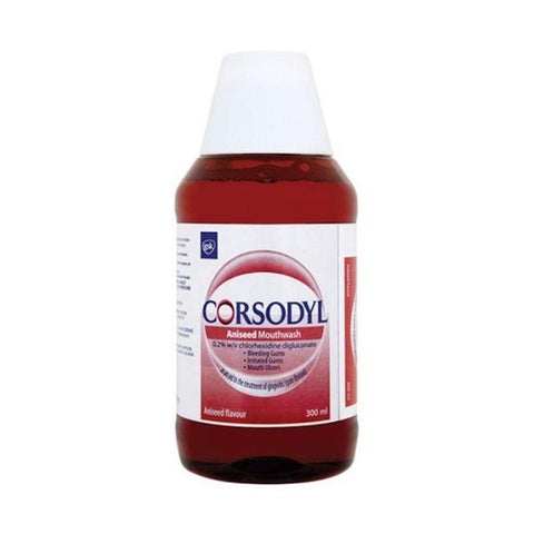 Corsodyl Mouthwash Aniseed 300ml — Corsodyl