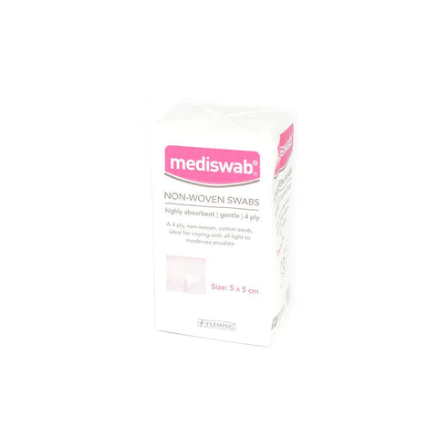 Mediswab Sterile Non Woven Swab 5x5cm — Mediswab