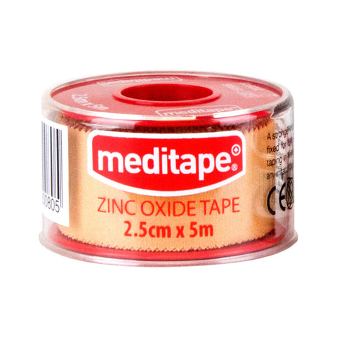 Meditape Zinc Oxide Tape 2.5cmx5m — Meditape