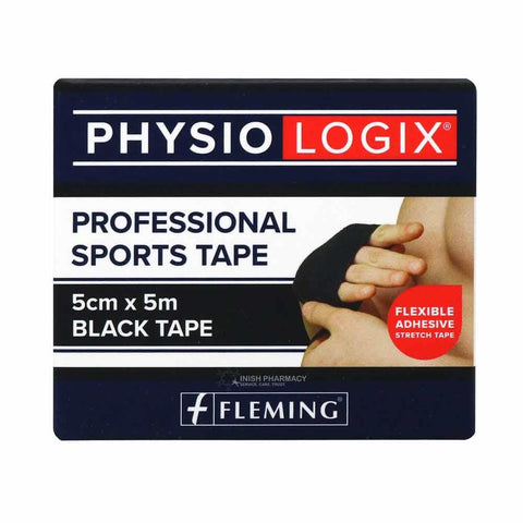 Physiologix Sports Tape 5cmx5m Black — Physiologix
