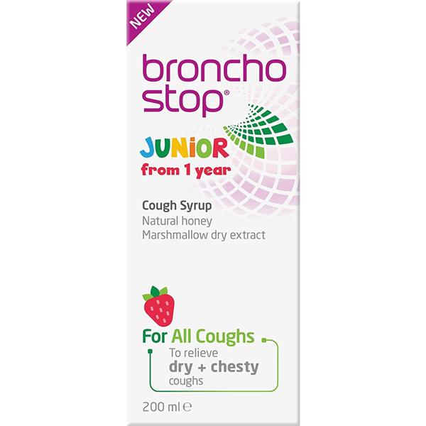 BRONCHOSTOP JUNIOR SYRUP 200ML 777866