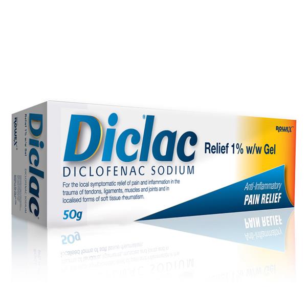 DICLAC 1% RELIEF GEL 50G 758482