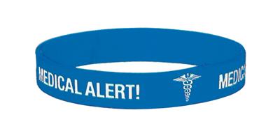 Medicare Epilepsy EX. Large Wristband
