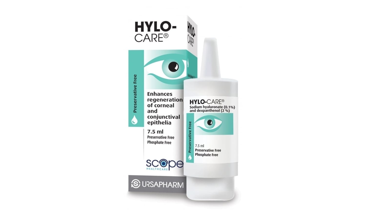 HYLO-CARE EYE DROPS 7.5ML 713428