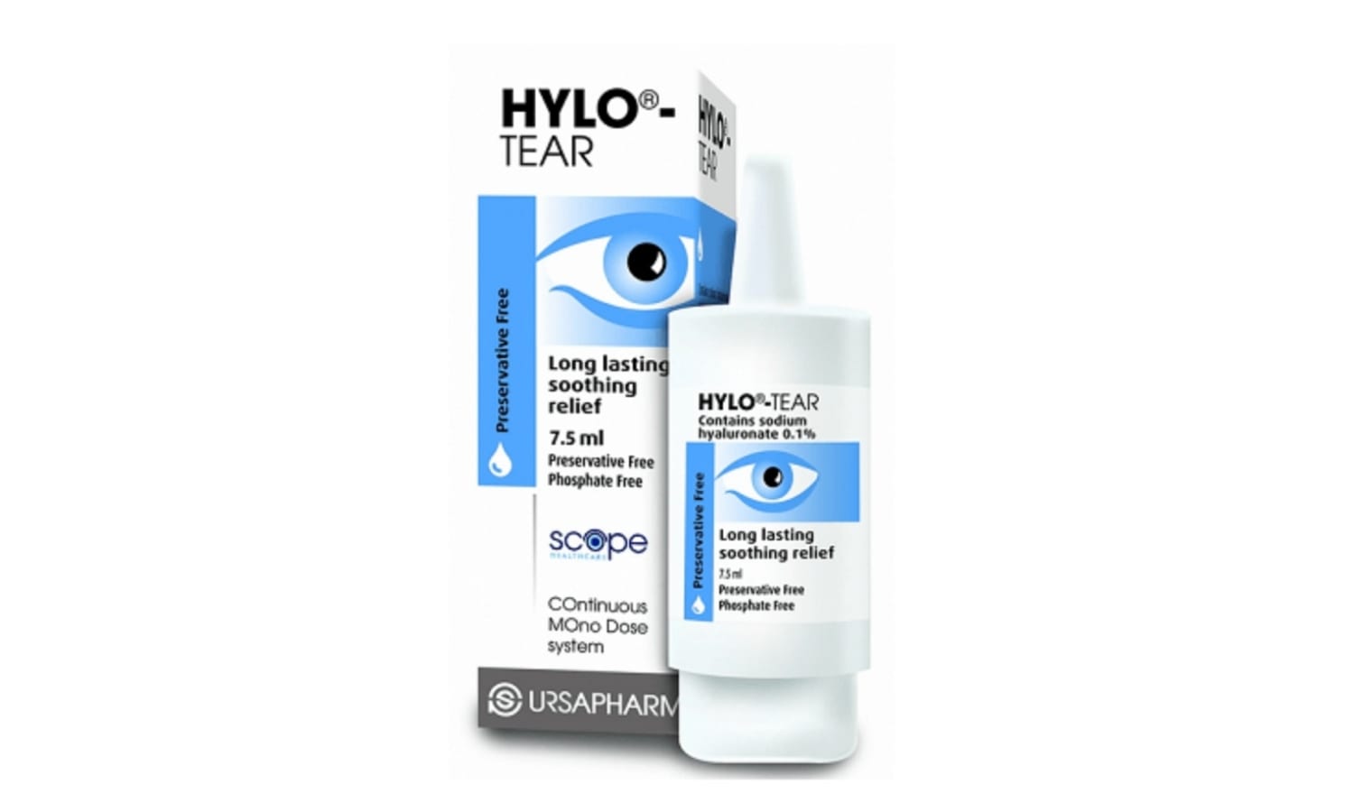 HYLO-TEAR 0.1% EYE DROPS 7.5ML 385778
