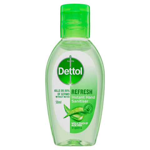 Dettol Anti-Bacterial Hand Gel With Aloe Vera 50ml