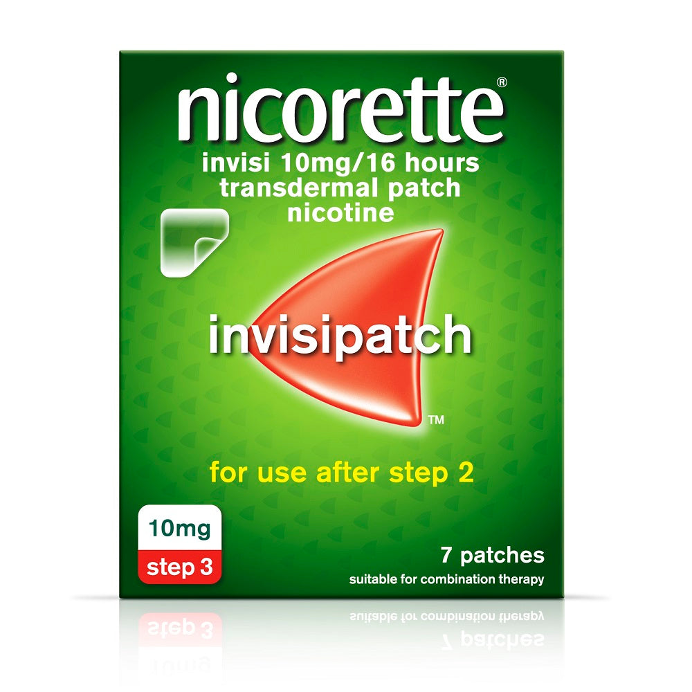 NICORETTE INVISIBLE PATCH 10MG 7S 374393