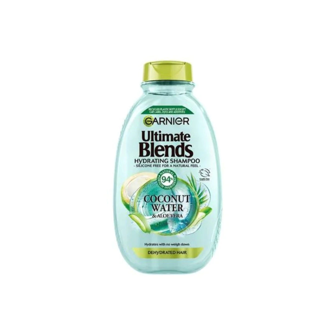 GARNIER ULTIMATE BLENDS HYDRATING COCNUT WATER AND ALOE SHAMPOO 400ML