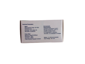 Virolizer fingertip pulse oximeter, Leahys pharmacy