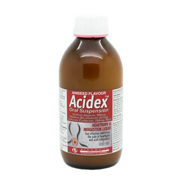 Acidex Liquid Aniseed  500ml, Heartburn & Indigestion Relief, Leahys Pharmacy