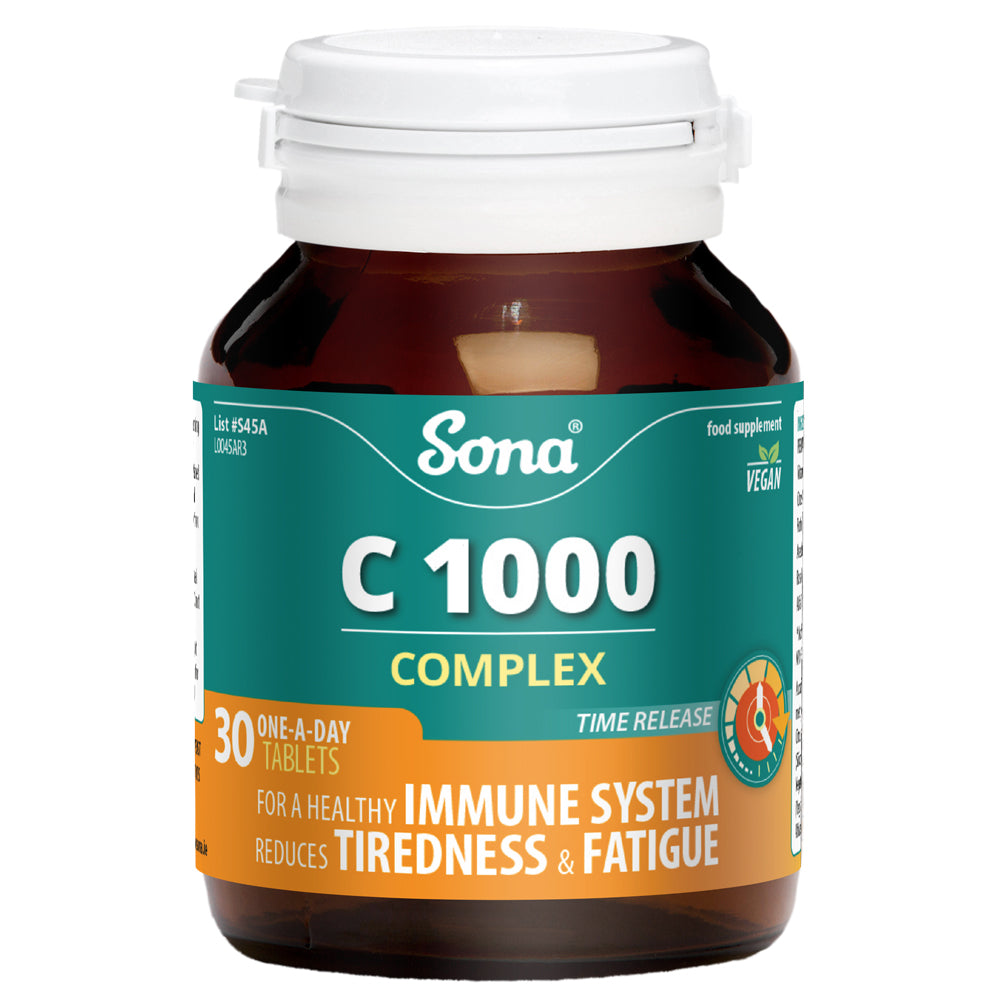 Sona C1000 complex, Immune system, Tiredness, Leahys pharmacy