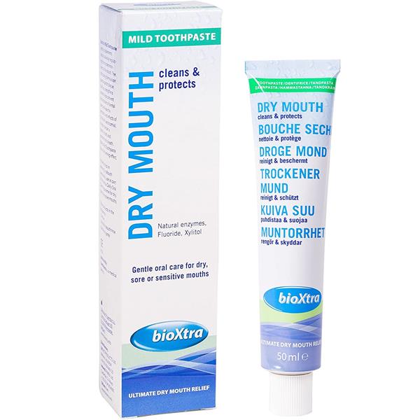 BIOXTRA DRY MOUTH TOOTHPASTE 50ML 300810 - LeahysPharmacy