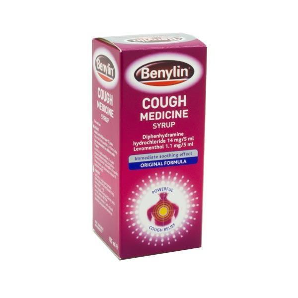 Benylin Cough Medicine Syrup  125ml, Allergies, Congestion, Leahys Pharmacy