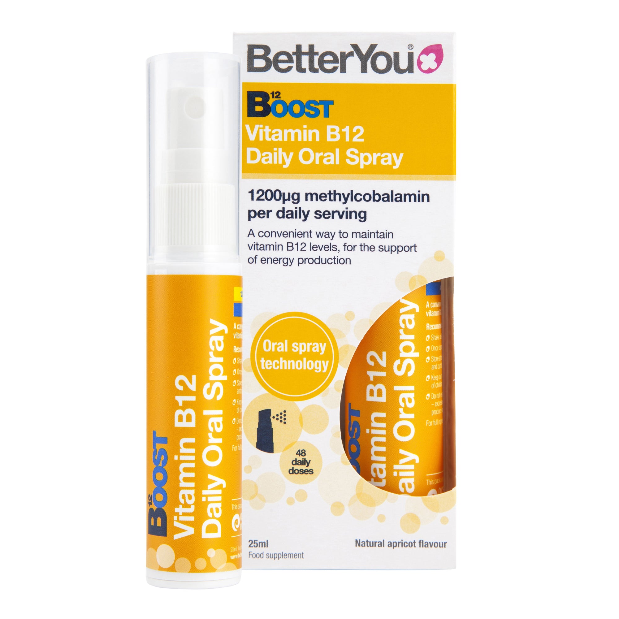 Better You Vitamin B12 Oral Spray, Immune Support, Fatigue, Leahys Pharmacy