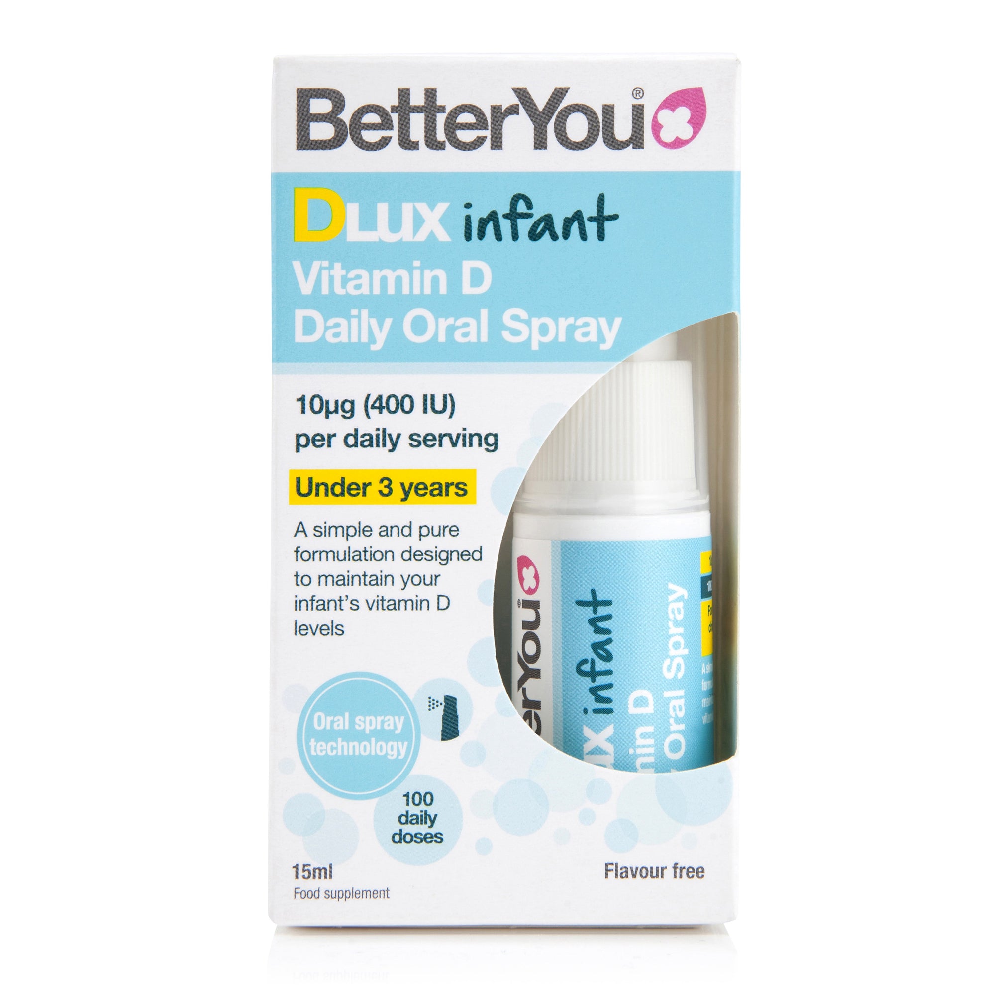 Better You Vitamin D Infant Oral Spray, Immune Support, Fatigue, Leahys Pharmacy