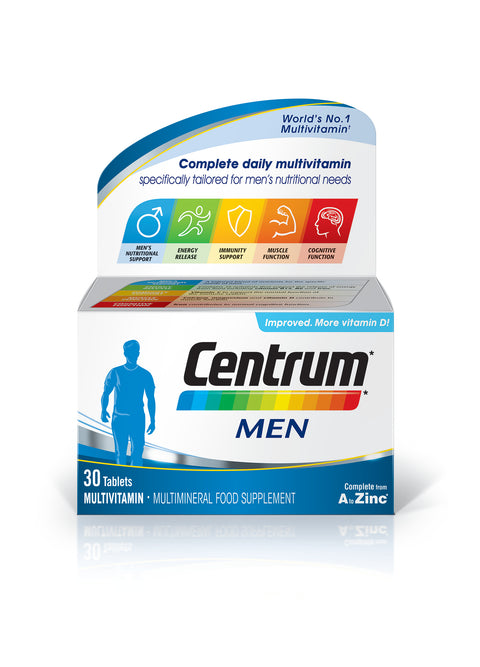 Centrum men, Vitamins, Minerals, Immune support, Leahys pharmacy