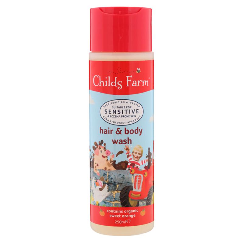 Childs Farm sensitive hair and body wash, Leahys pharmacy 