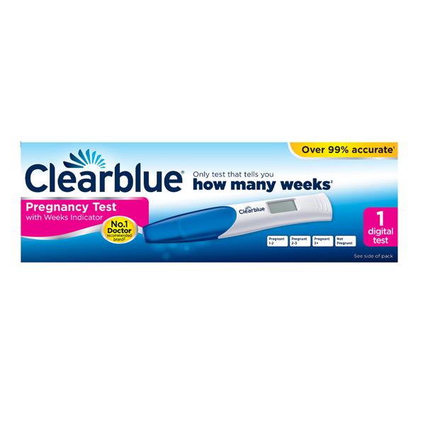 Clearblue digital pregnancy test, Leahys pharmacy