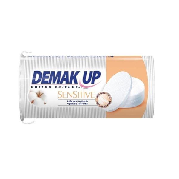 Demak Up Sensitive Oval Cotton Pads  48 Pack, Leahys pharmacy