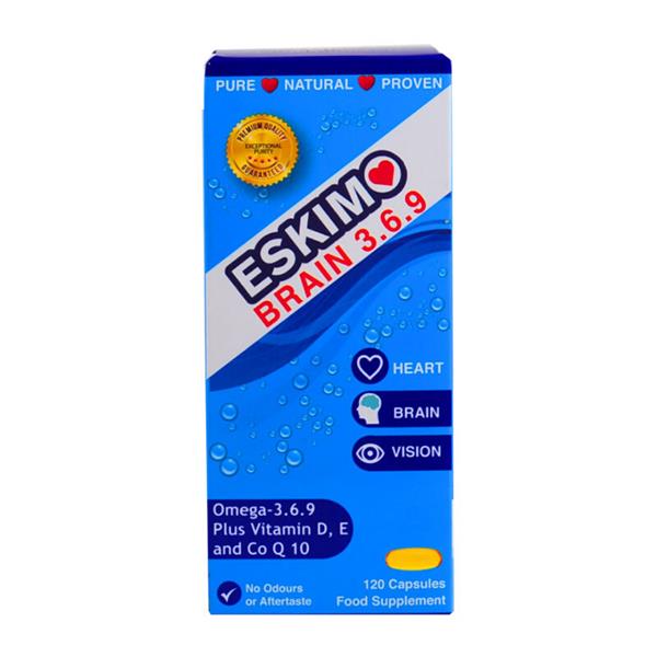 Eskimo 3 6 9 120 pack, Brain health, Leahys pharmacy