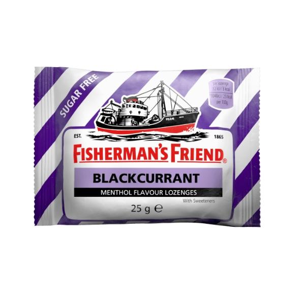 Fishermans Friend Blackcurrant  25g, Menthol lozenges, Leahys pharmacy