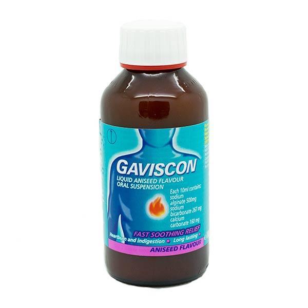Gaviscon Aniseed Liquid  600ml, Heartburn, Leahys pharmacy