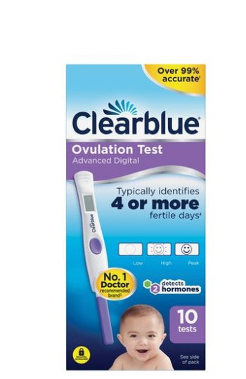Clearblue digital ovulation test, Leahys pharmacy