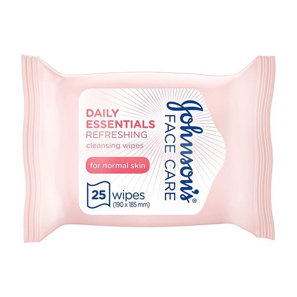 Johnsons Refreshing Facial Wipes  25 Pack, Leahys pharmacy