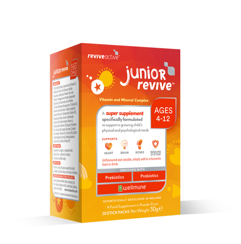Junior revive 20 pack, Vitamins & minerals, Leahys pharmacy