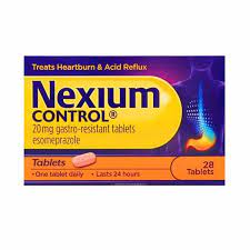 NEXIUM CONTROL FILM COATED TABLET 20MG 28S