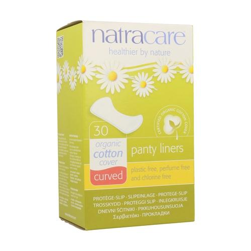 Natracare Panty Liners Curved  30 Pack, Leahys pharmacy