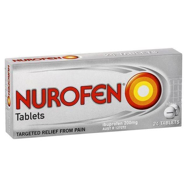 Nurofen 200mg Tablets  24 Pack, Leahys pharmacy