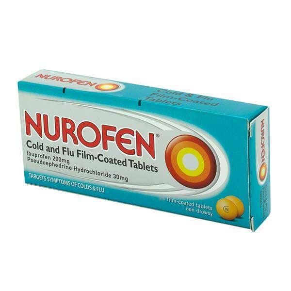 Nurofen Cold and Flu Tablets  12 Pack, Leahys pharmacy