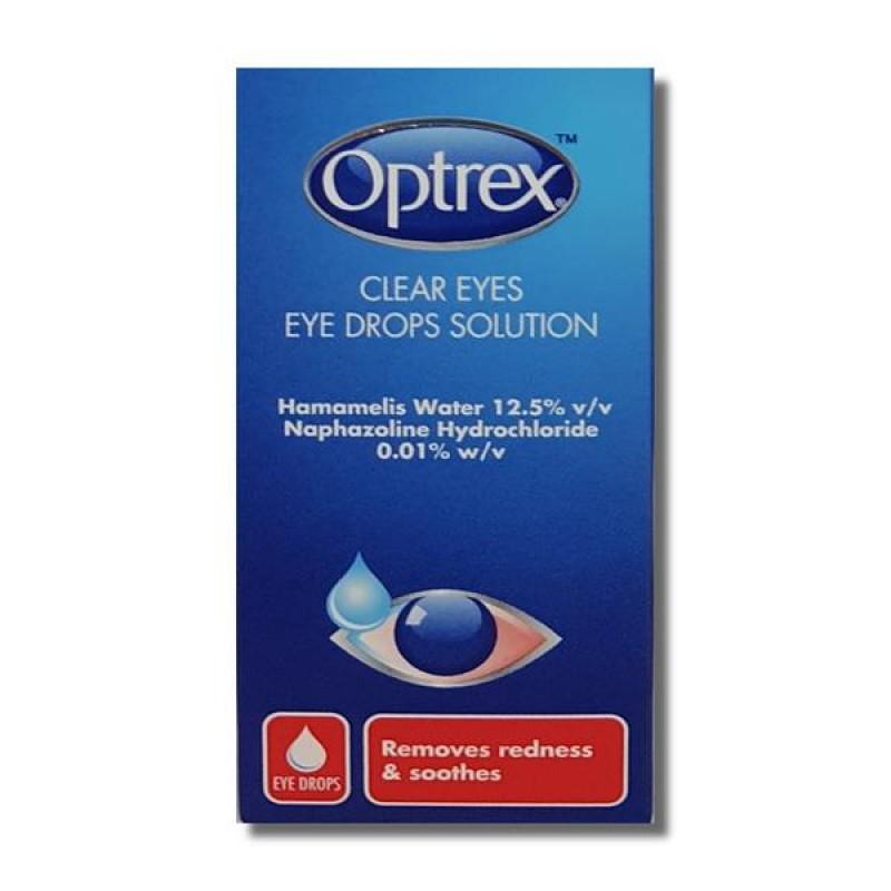Optrex Clear Eyes Eye Drops 10ml, Leahys pharmacy