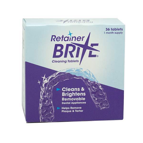 Retainer Brite Cleaning Tablets  36 Pack, Leahys pharmacy