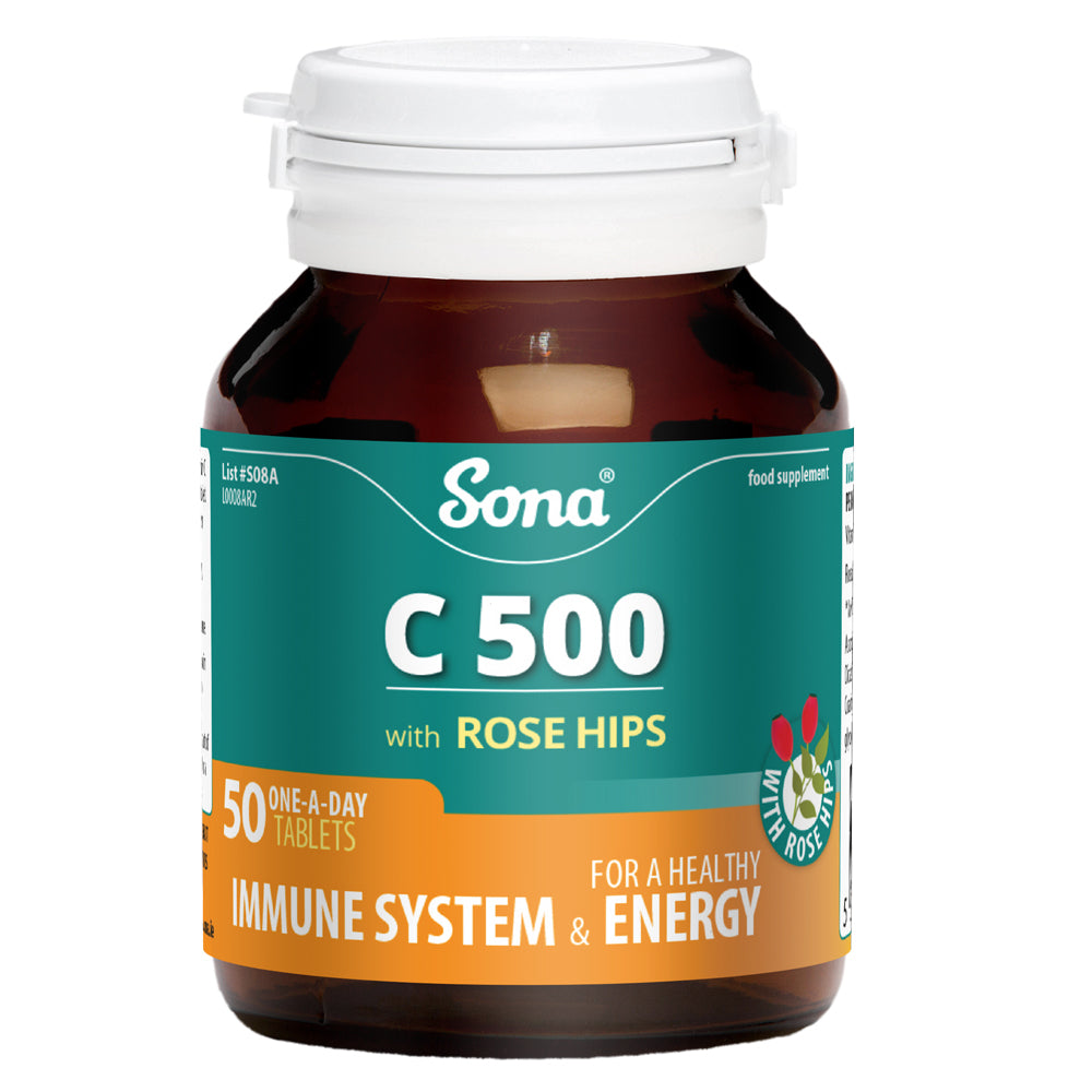 Sona C500 with rose hips, Immune system, Leahys pharmacy