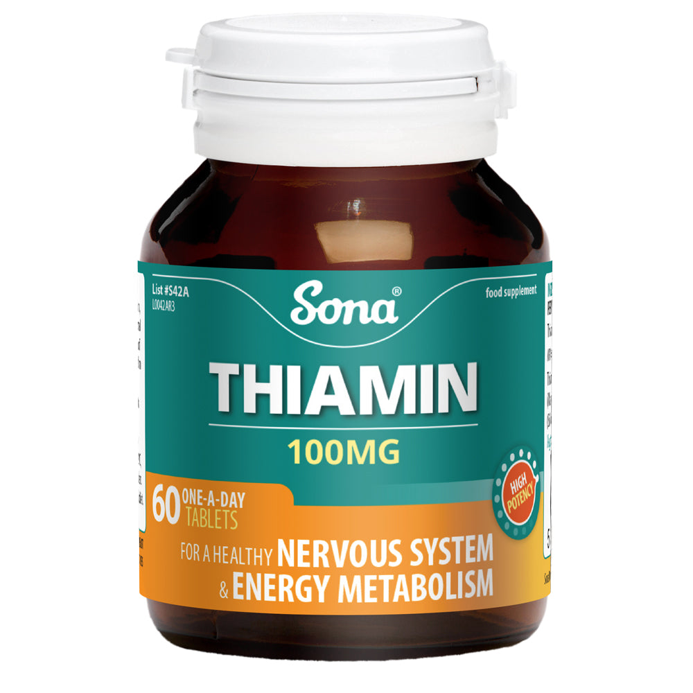 Thiamin 100mg, Nervous system support, Leahys pharmacy