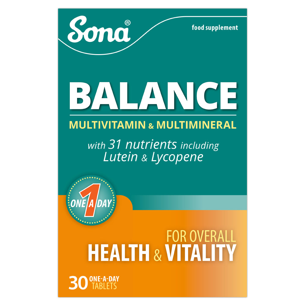 Sona balance multivitamin and multimineral, Leahys pharmacy