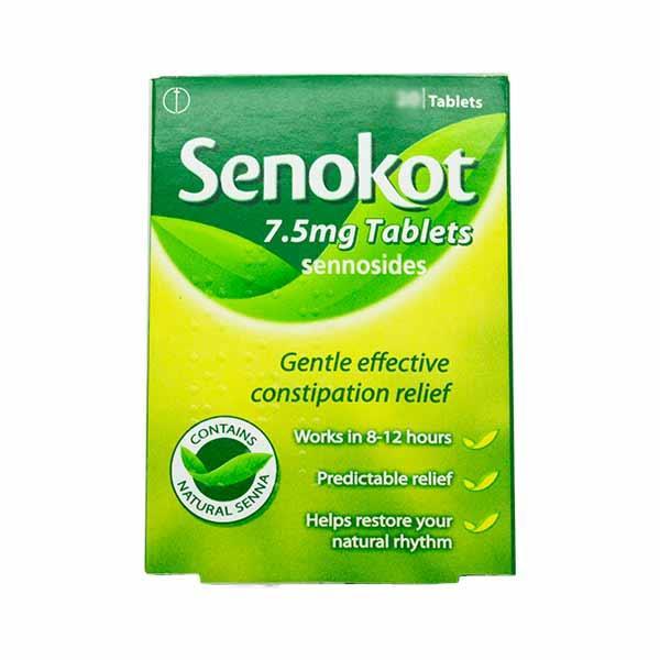 Senokot 7.5mg Tablets 60 Pack, Leahys pharmacy