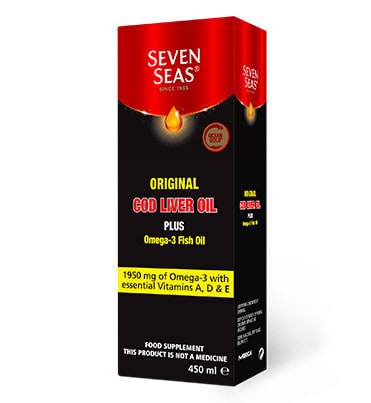Seven Seas Cod Liver Oil Liquid 450ml, Leahys pharmacy