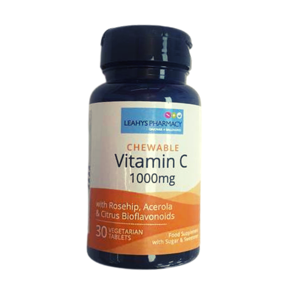 Vitamin C 1000mg, Chewable, Leahys pharmacy