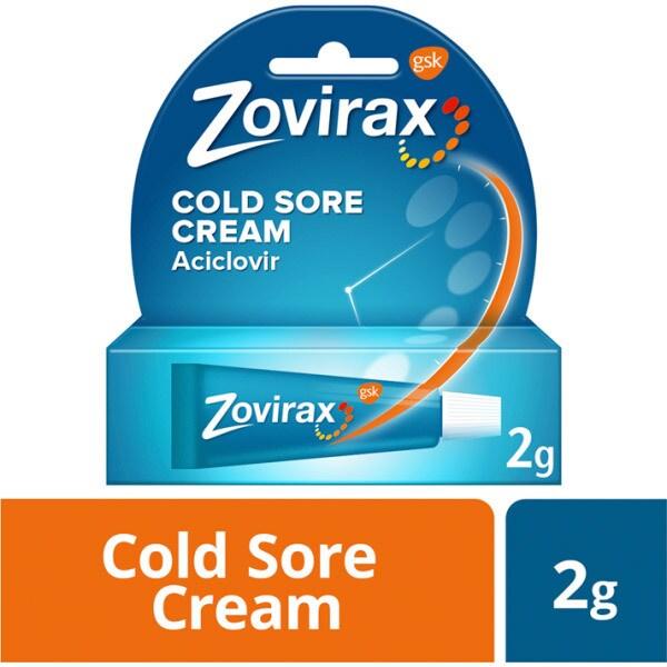 Zovirax Cold Sore 5% Cream  2g, Leahys pharmacy