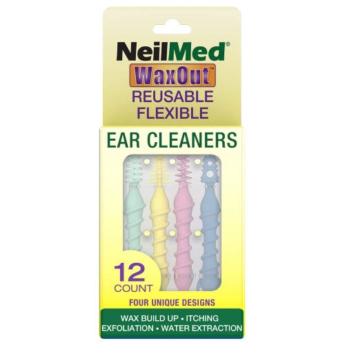 NEILMED WAXOUT EAR CLEANERS 12PKT